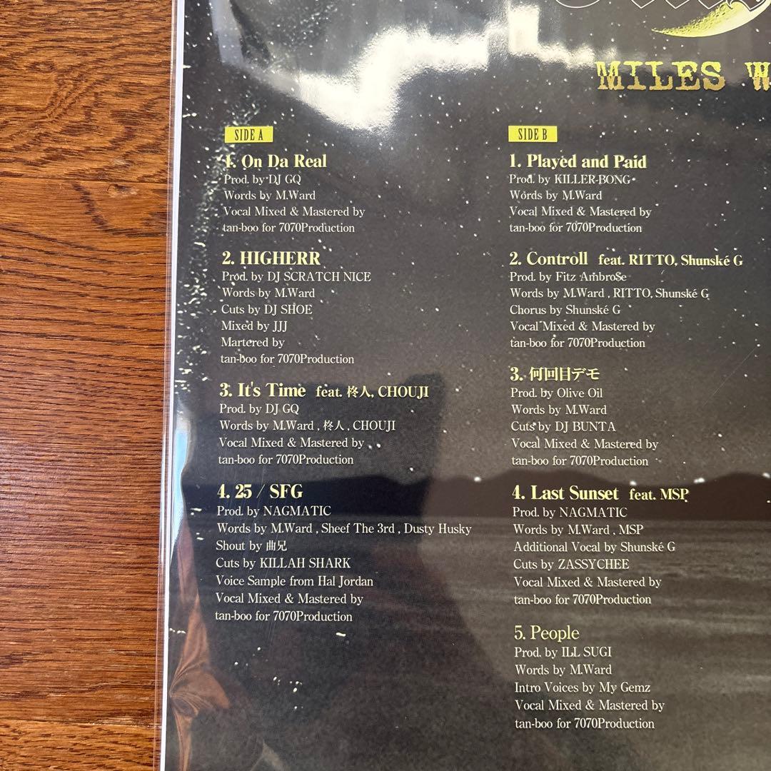 This iz... MILES WORD. Record 新品未使用2LP