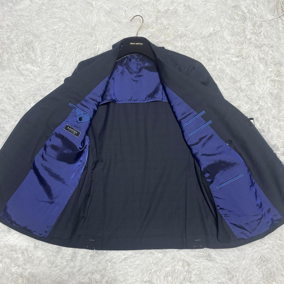 新品 LANVIN ダブルブレスト ジャケット ウール 定価11.5