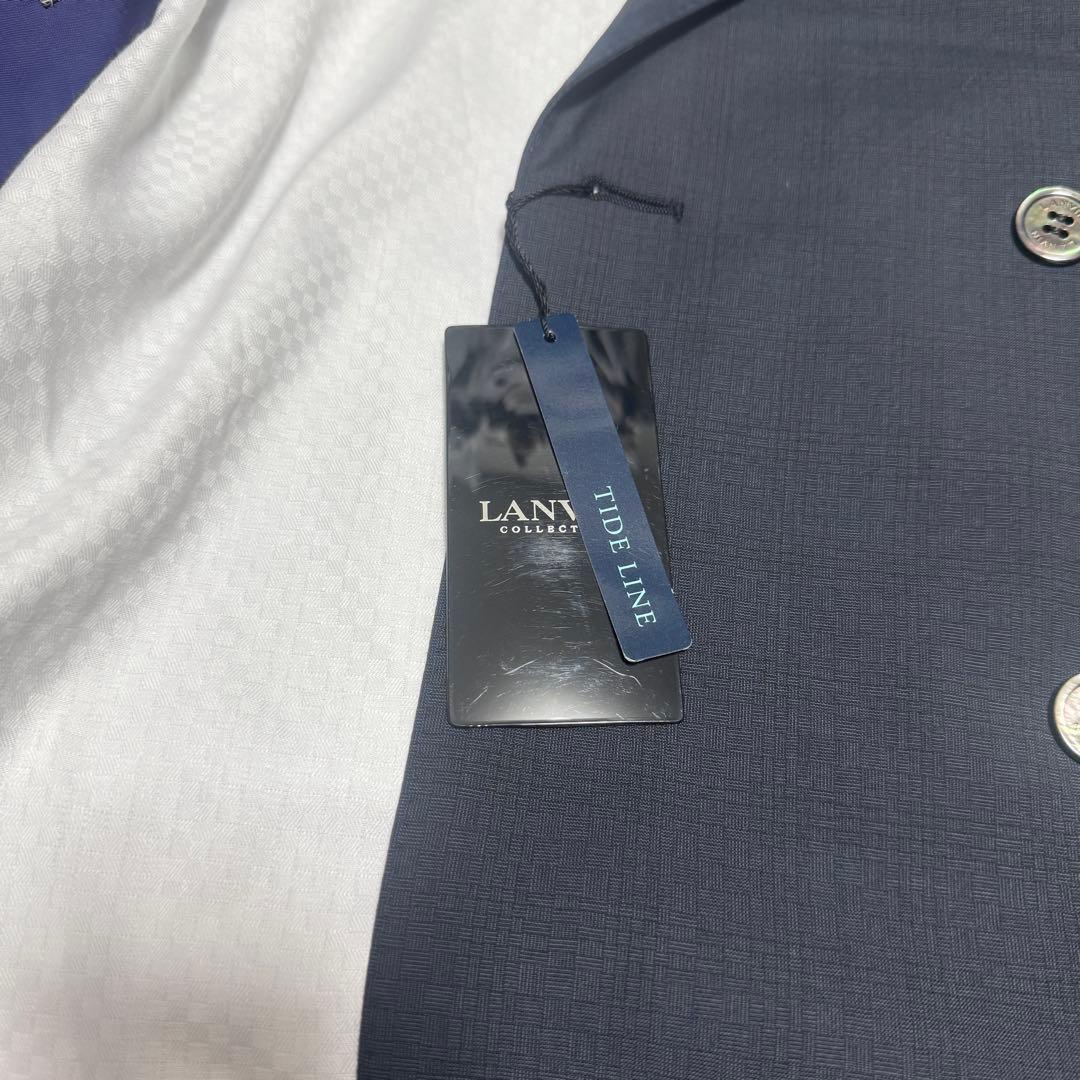 新品 LANVIN ダブルブレスト ジャケット ウール 定価11.5