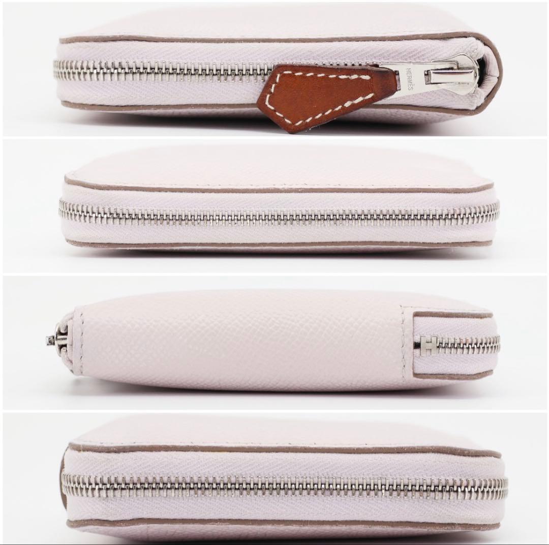 美品　エルメス　アザップシルクインコンパクトモーブペール