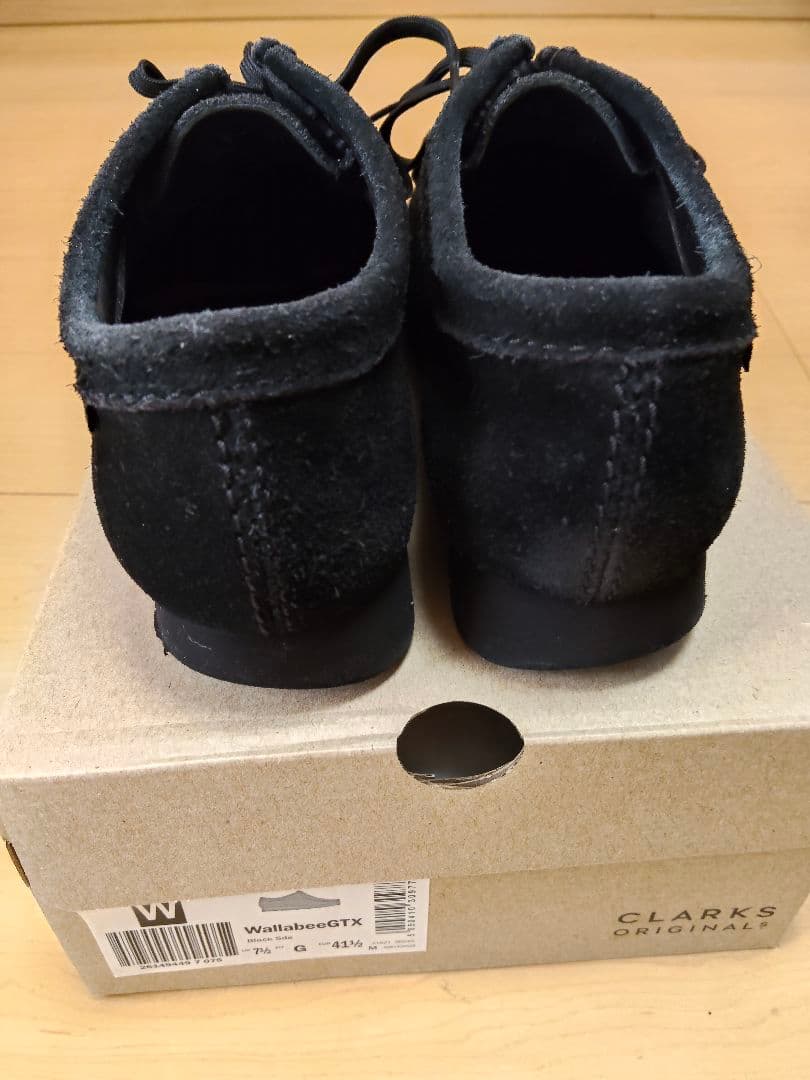 t*j様 CLARKS Wallabee GTX uk7.5 替え紐付き