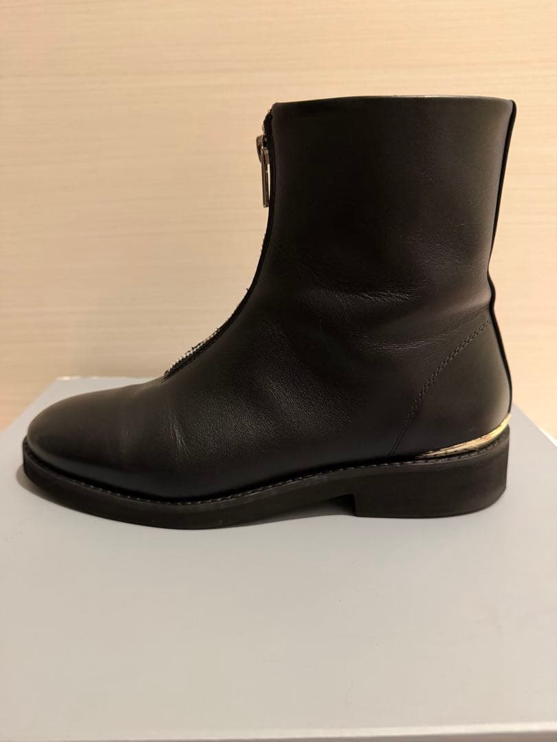 といちカミナンド フロントジップ ショートブーツ サイズ8