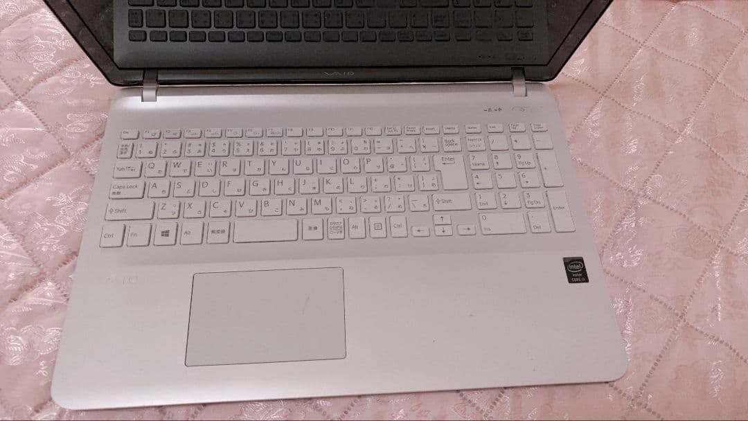 【専用出品】出品VAIO ノートPC シルバー ホワイトキーボード