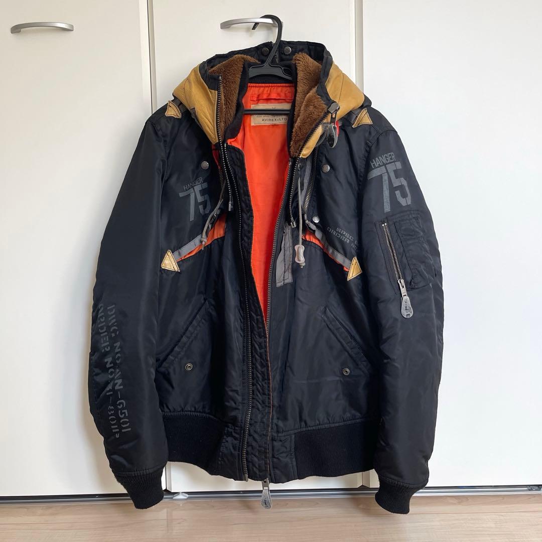 【XL】AVIREX MA-1 REMODEL