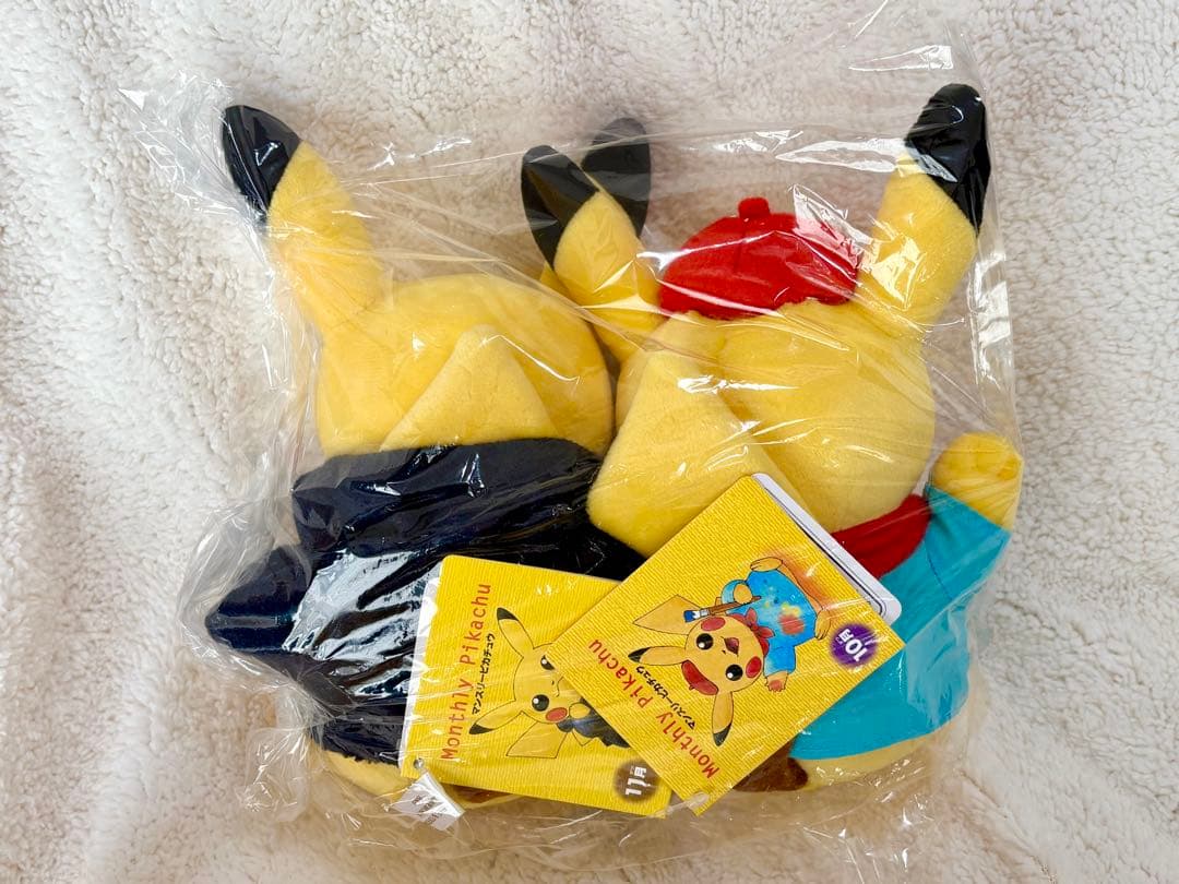 美品　マンスリーピカチュウ　12個　コンプリート　全て紙タグ付き