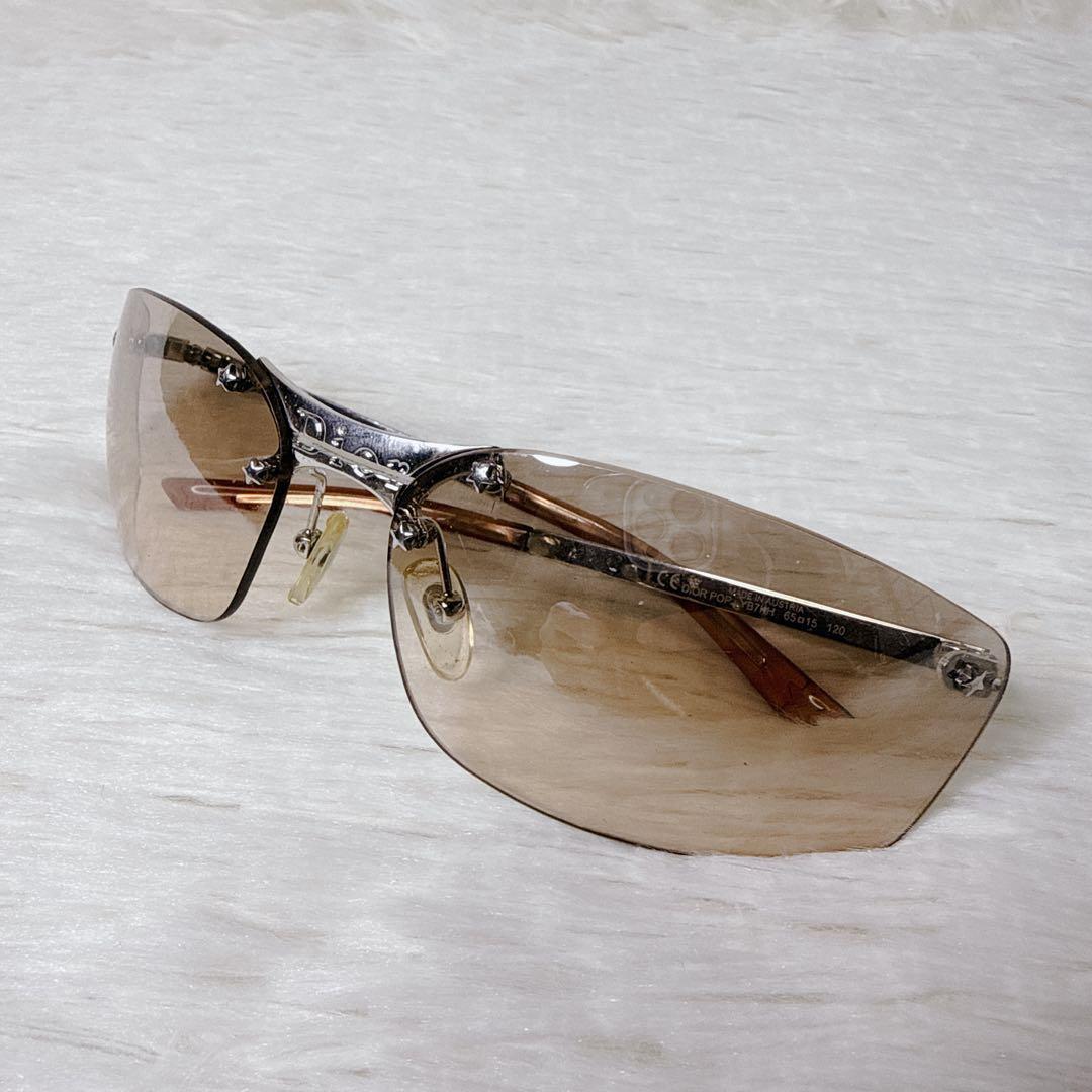 小物 DIOR rimless archive sunglasses y2k