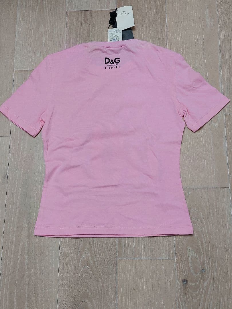 レア　D&G ピンク Tシャツ Mサイズ 60'sデザイン 新品タグ付き