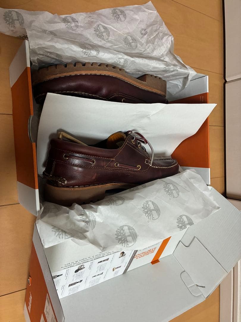 靴 TIMBERLAND HS3EYE LUG 50009-648 BURGUNDY