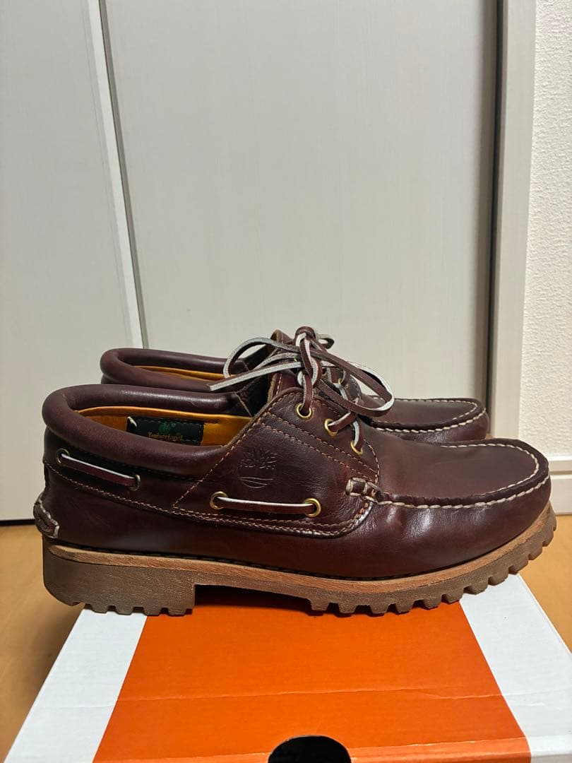 靴 TIMBERLAND HS3EYE LUG 50009-648 BURGUNDY