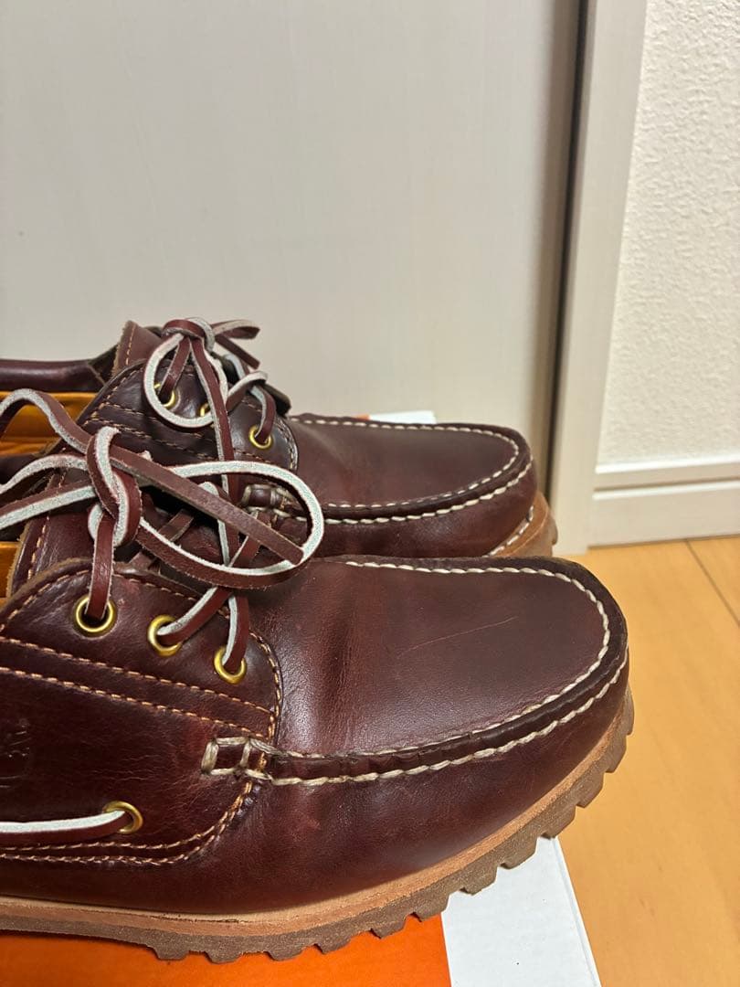 靴 TIMBERLAND HS3EYE LUG 50009-648 BURGUNDY
