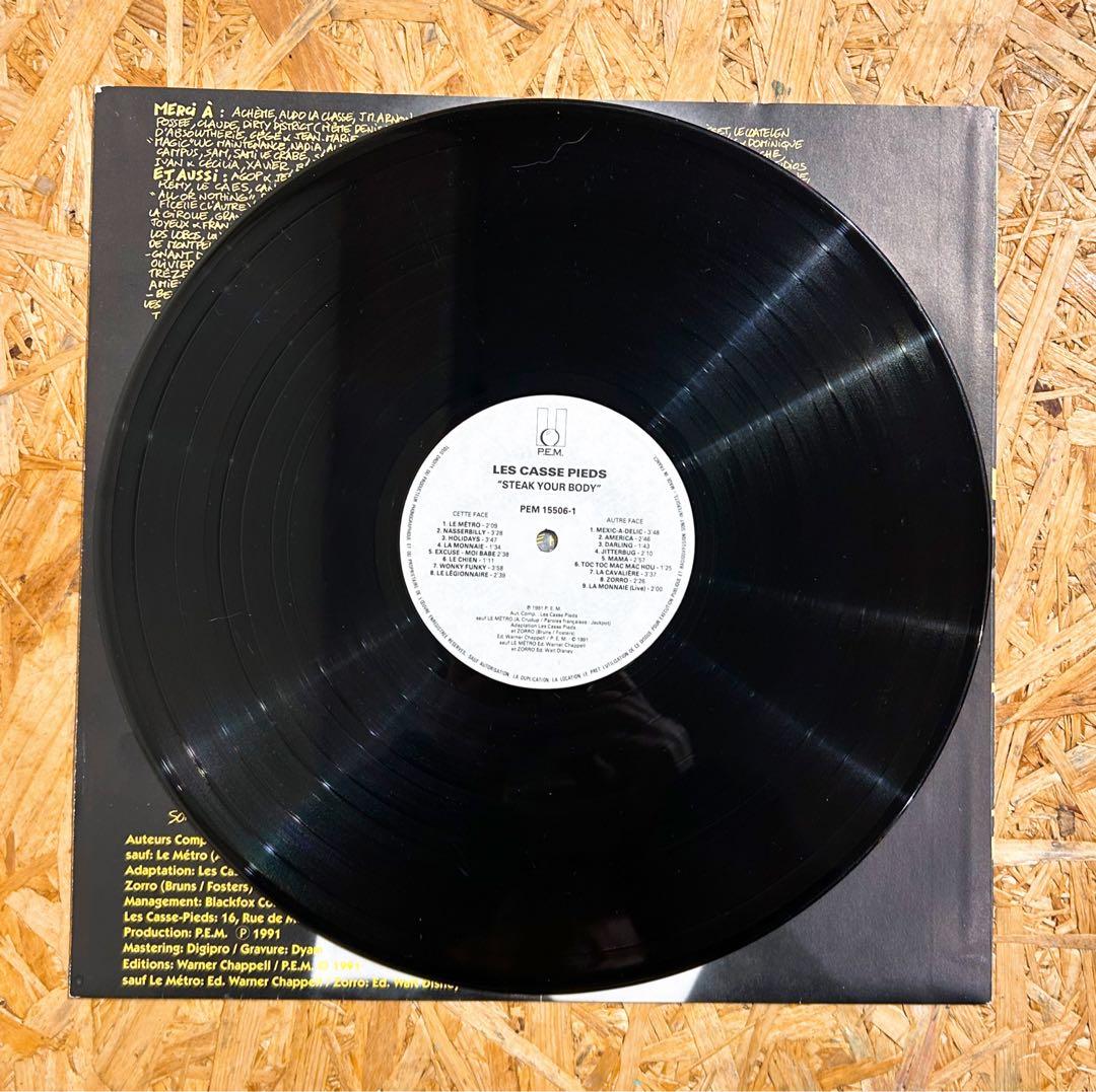 LES CASSE PIEDS /STEAK YOUR BODY! レコード