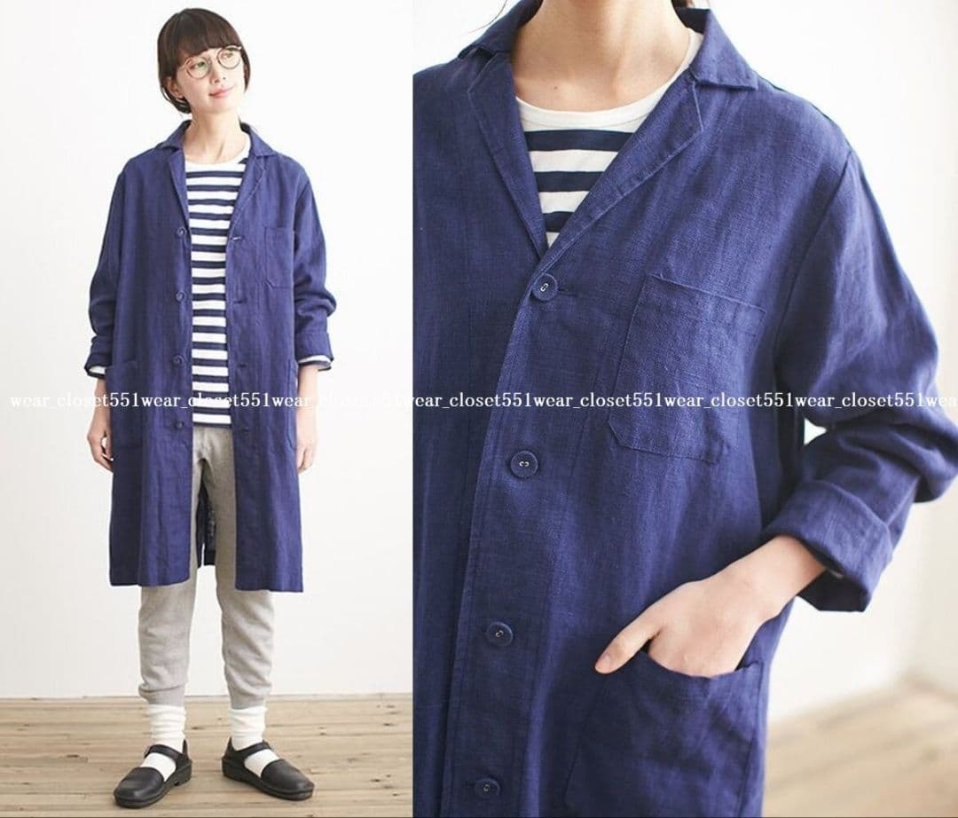 新品　foglinenwork リネンコート