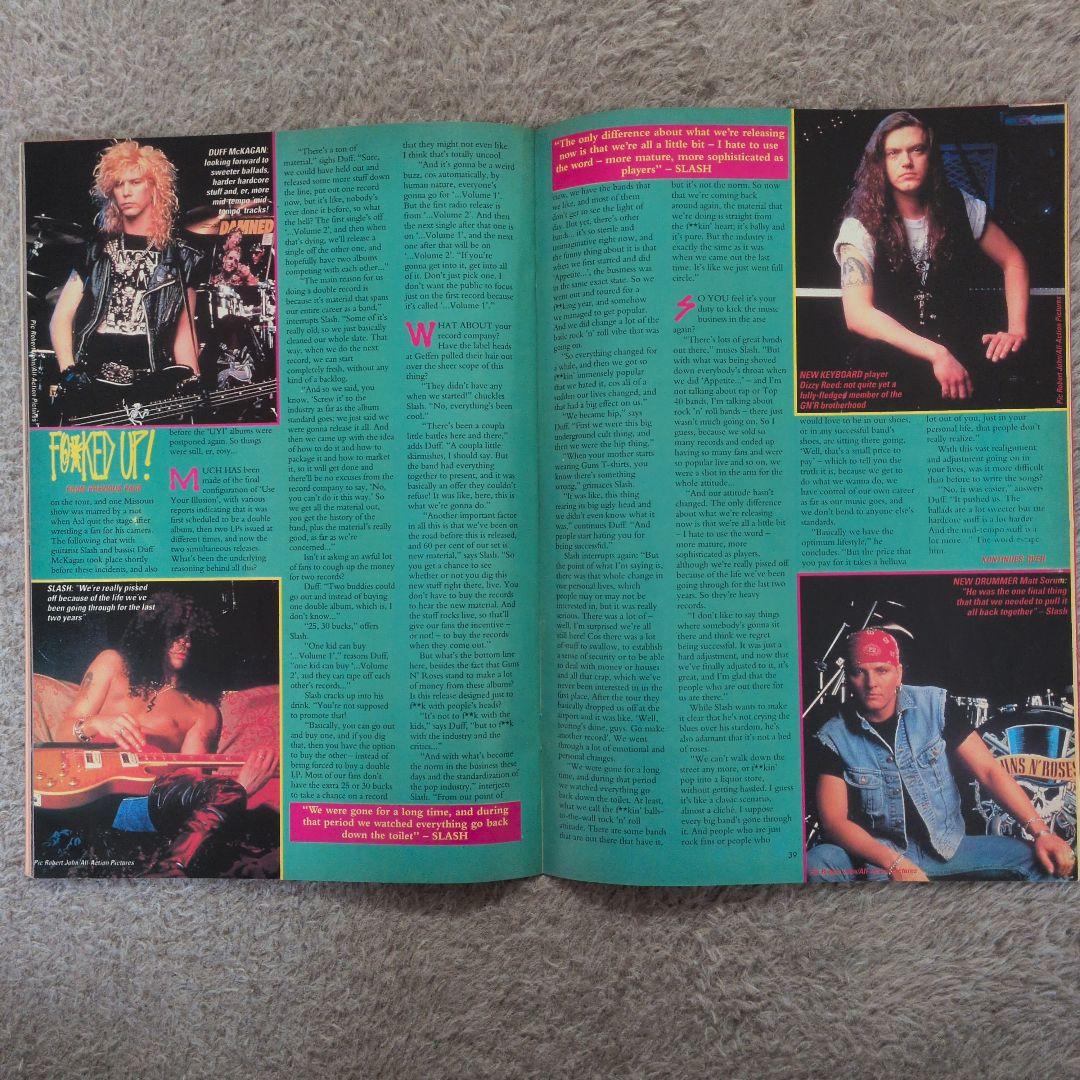 Guns n' roses Live?!@ Like a Suicideレコード