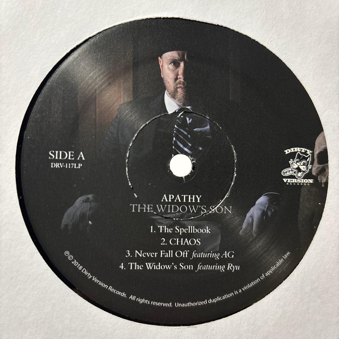 Apathy The Widow's Son 2018 レコード