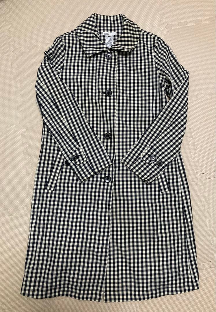 DOUBLE STANDARD CLOTHING ギンガムチェック コート 36