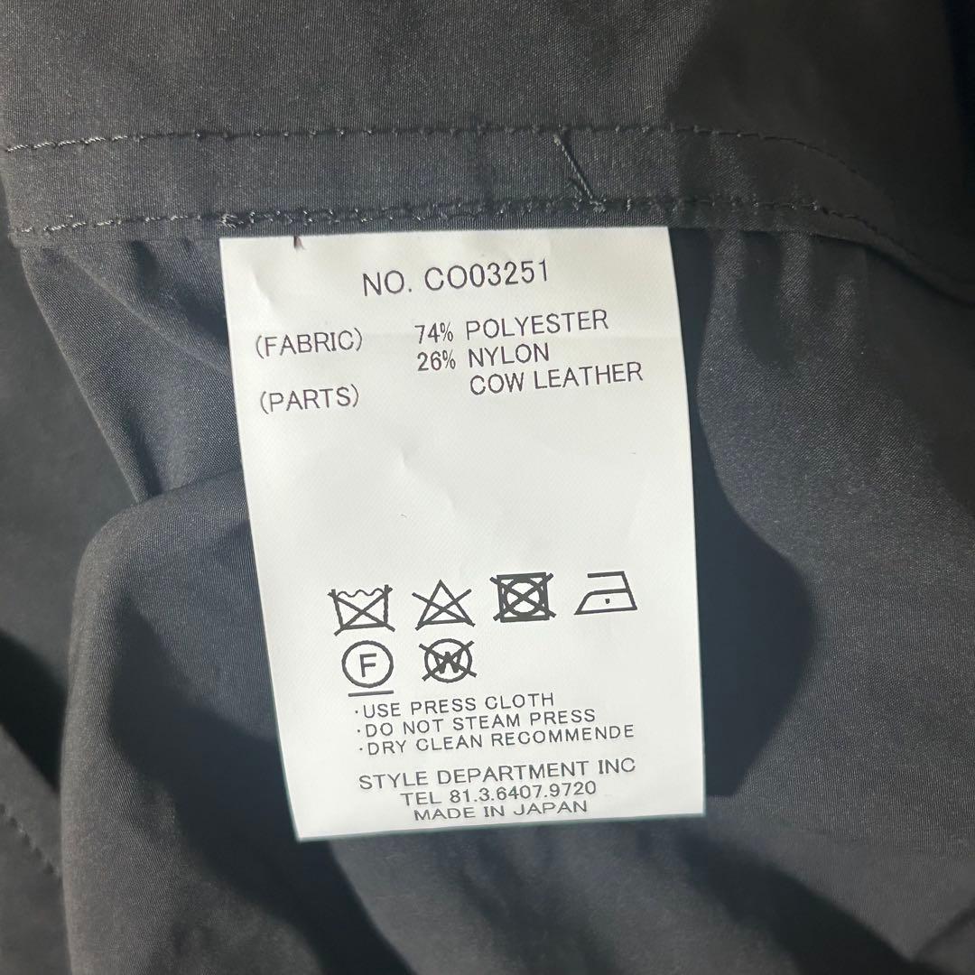 STILL BY HAND スティルバイハンド　スタンドカラーコート