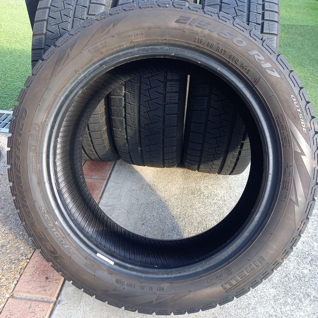 ひろくん★PIRELLI★215/50R17★2本送料込み★
