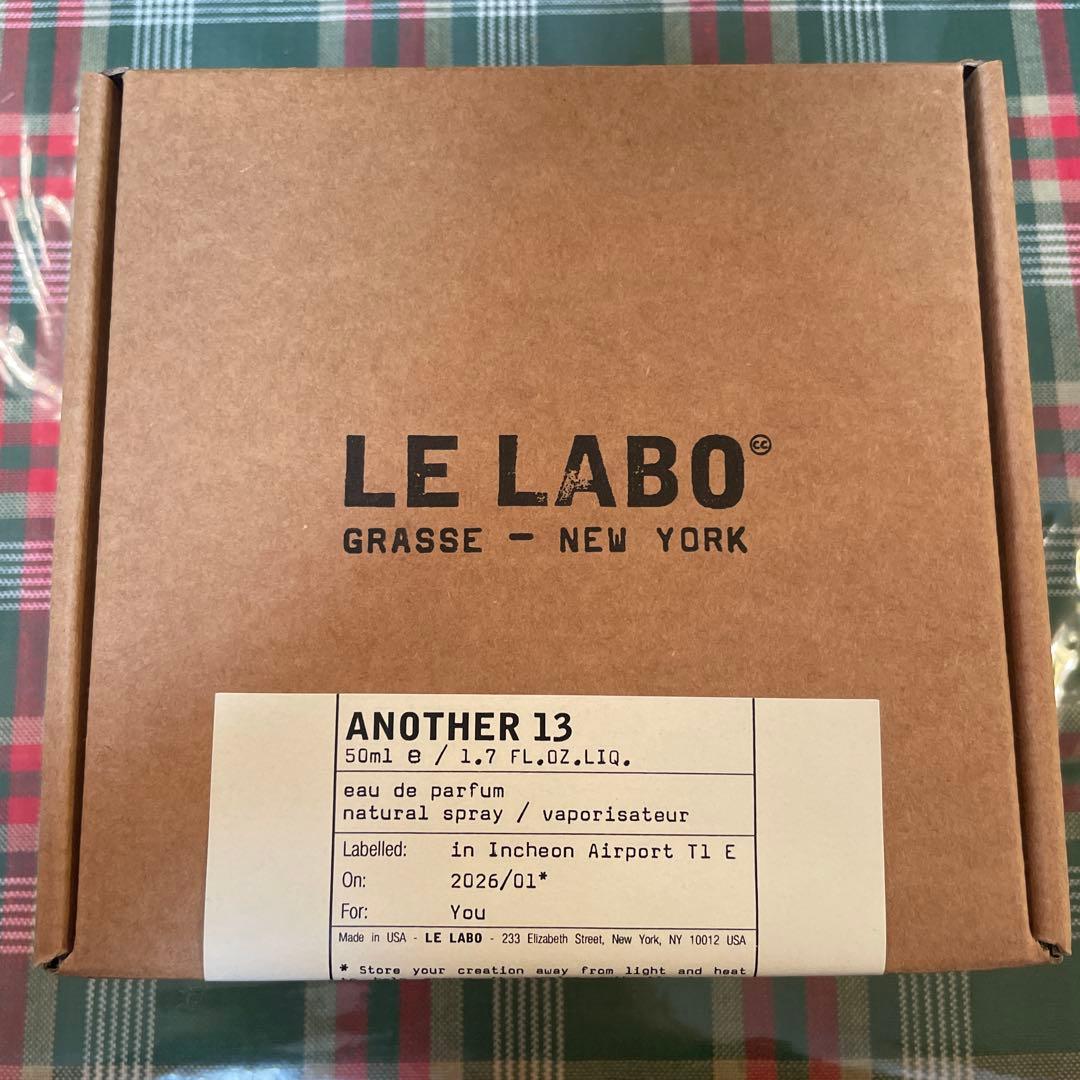 新品未開封 LELABO アナザー13 50ml香水