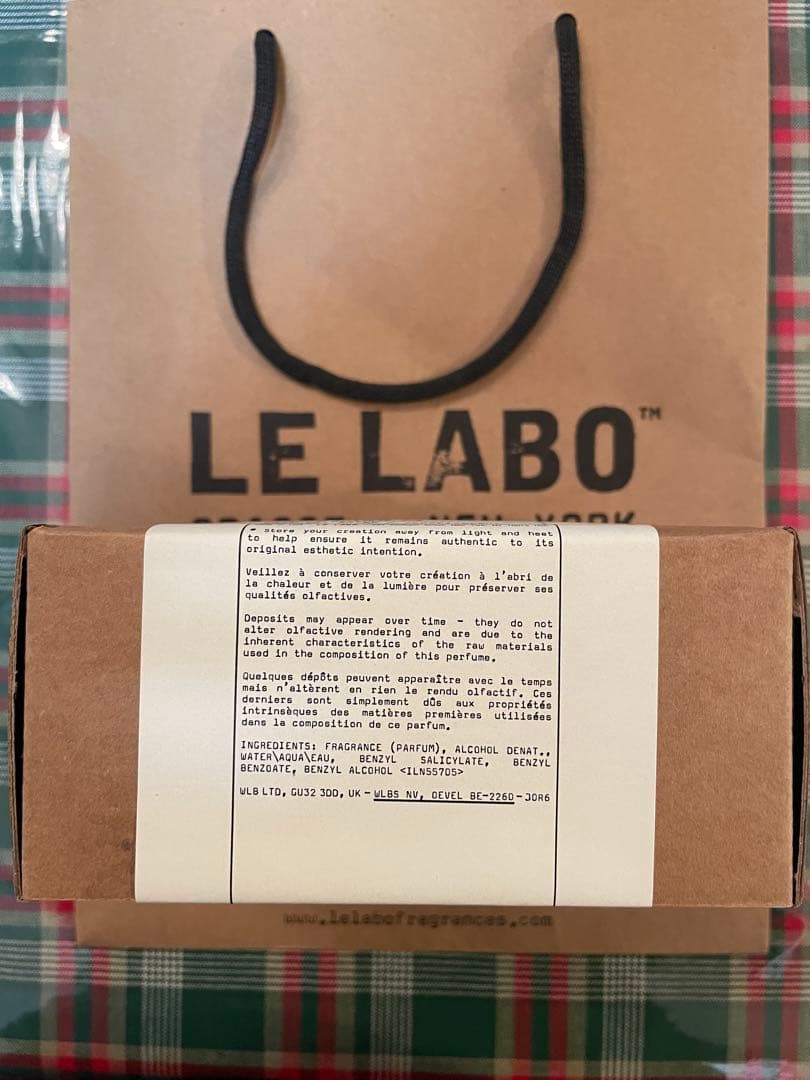 新品未開封 LELABO アナザー13 50ml香水