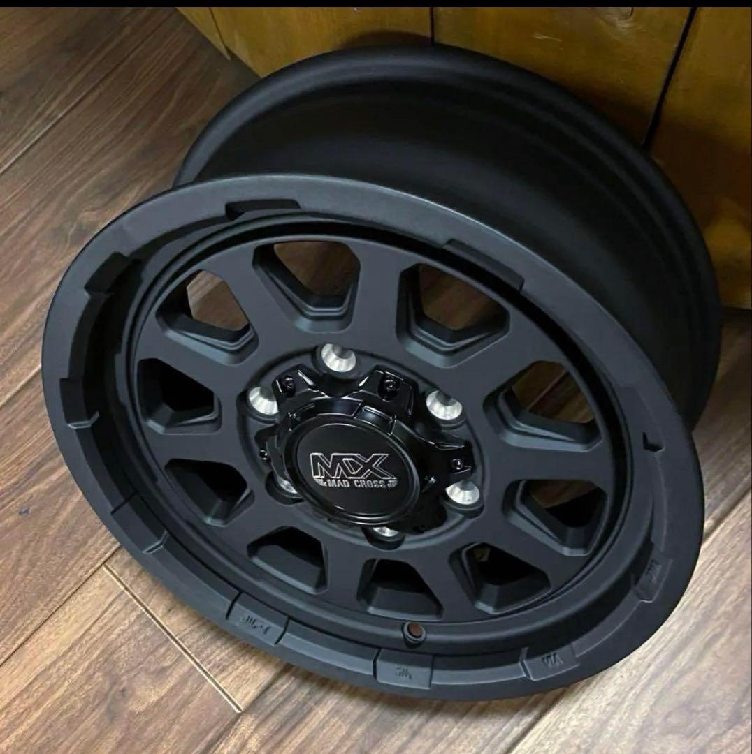 ハイエース用⭐️新品ホイール⭐️15インチ ⭐️マットブラック⭐️4本⭐️車検対応