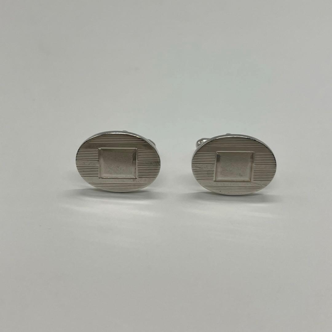 ティファニー TIFFANY オーバル カフリンクス カフス SV925