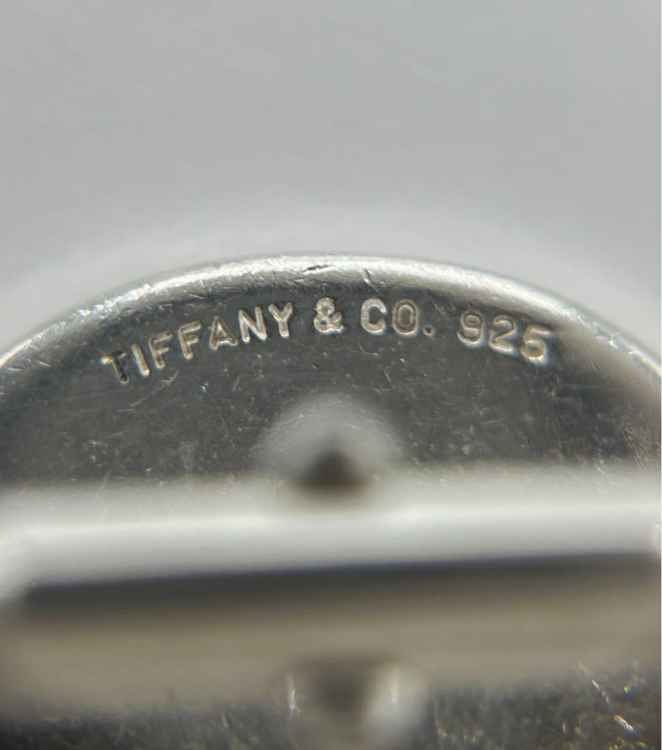 ティファニー TIFFANY オーバル カフリンクス カフス SV925