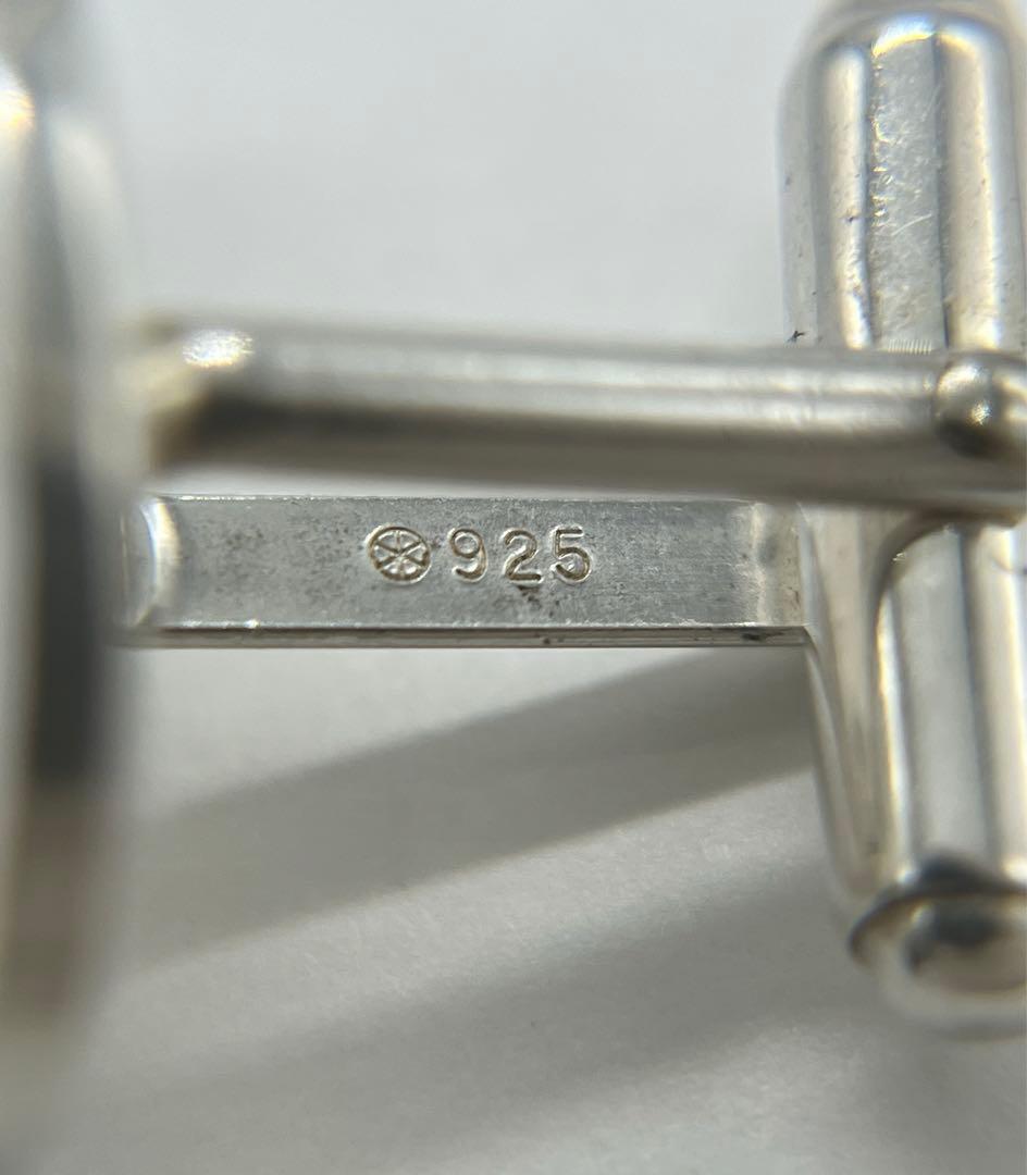 ティファニー TIFFANY オーバル カフリンクス カフス SV925