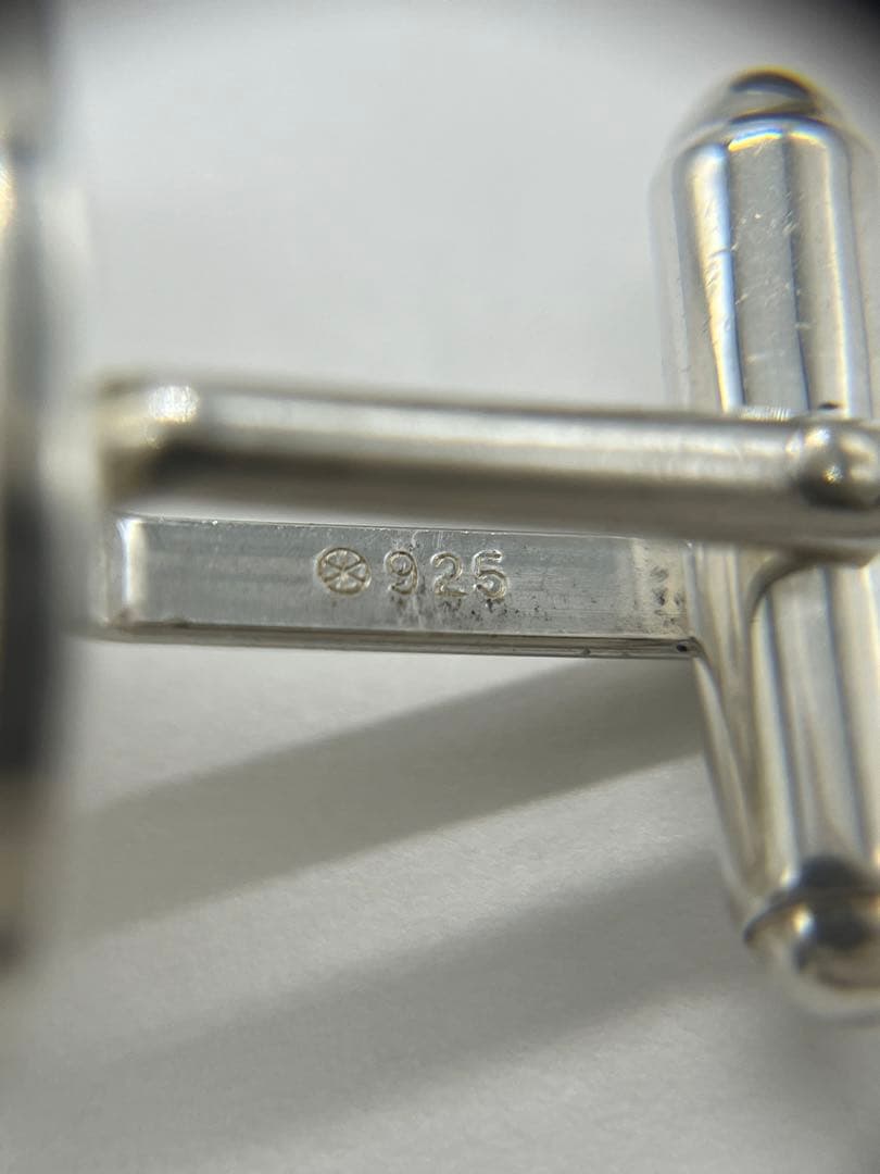 ティファニー TIFFANY オーバル カフリンクス カフス SV925