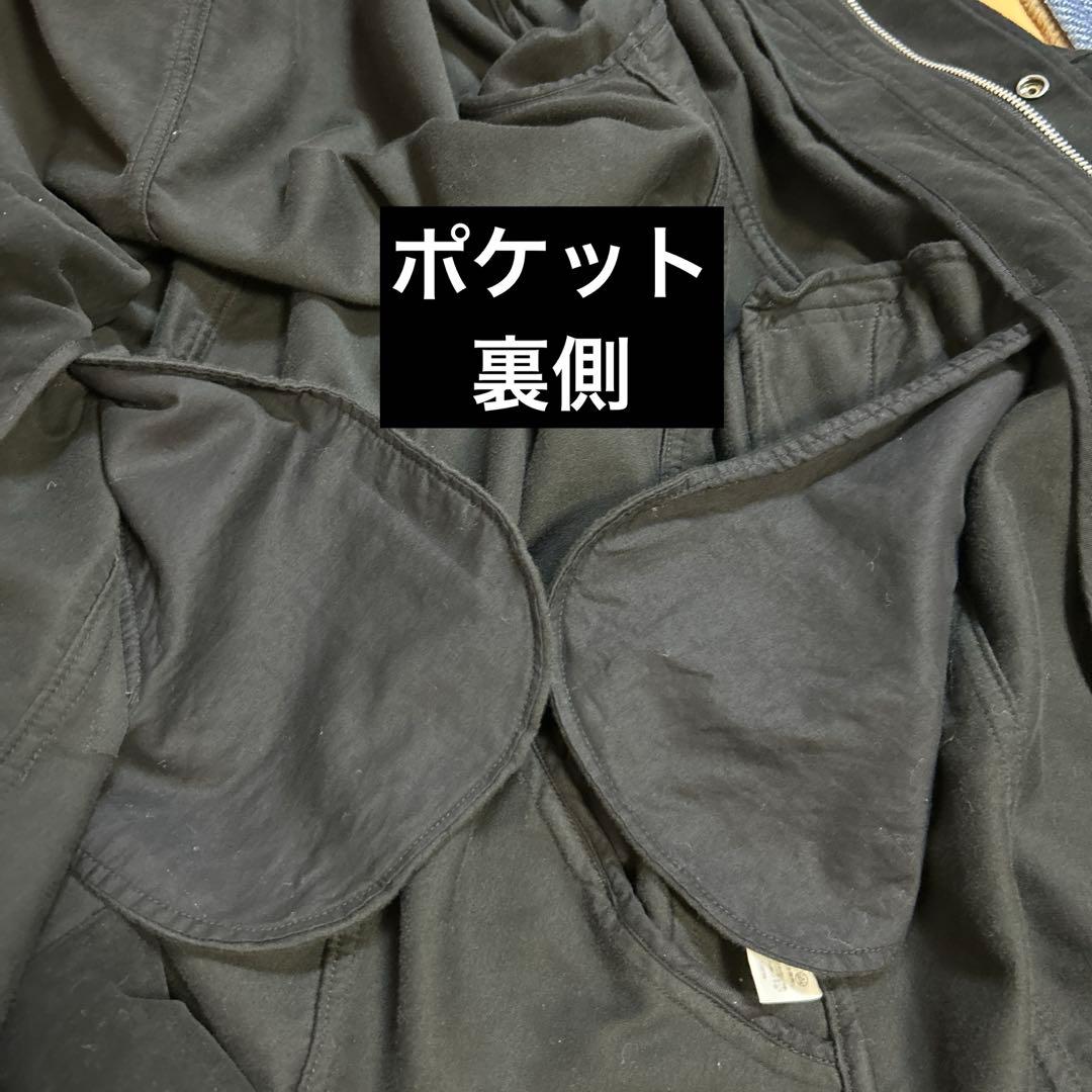 zucca モッズコート【L】とニット【チャコール】セット