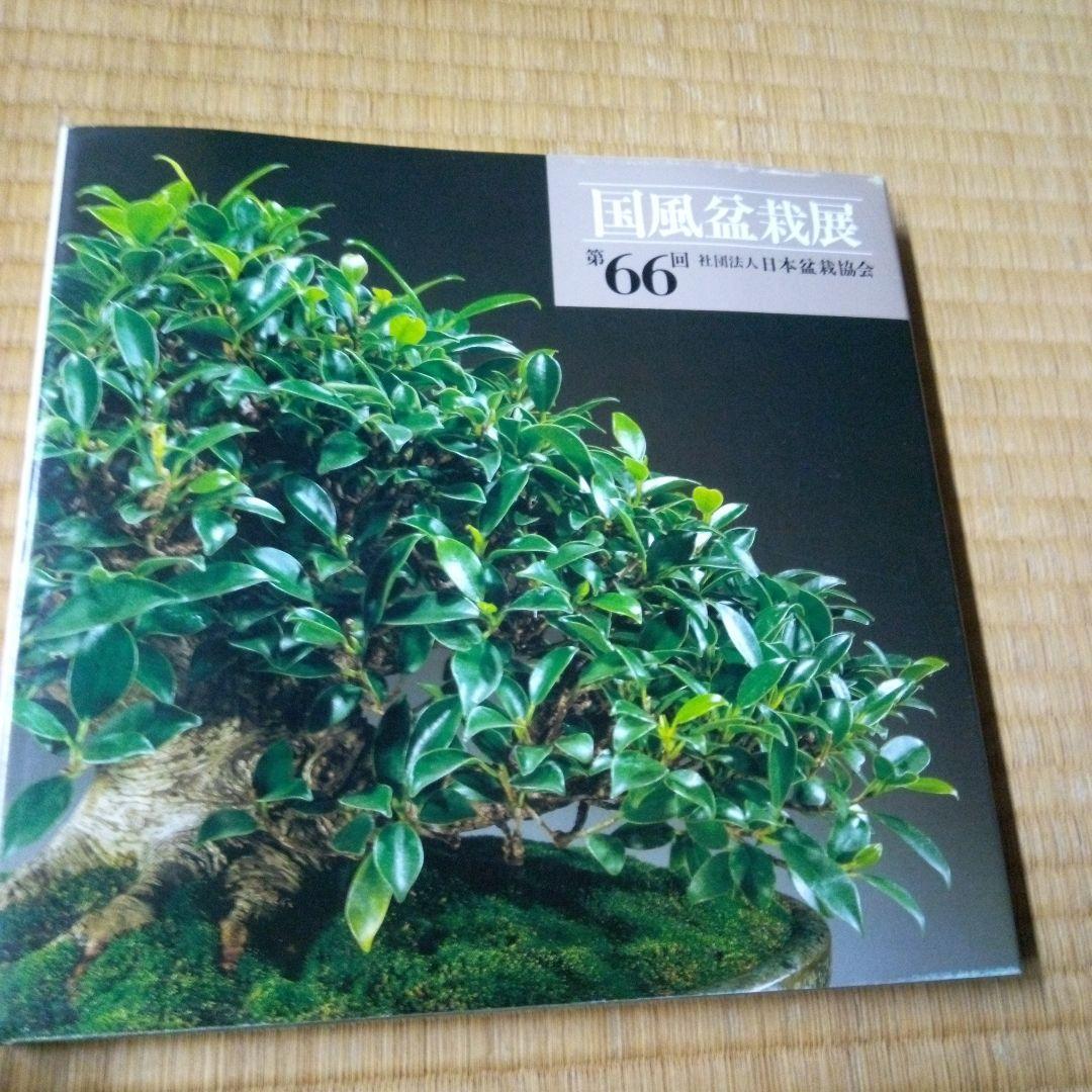国風盆栽展　第55回、第56回、第57回、第66回　4冊セット　バラ売り承ります