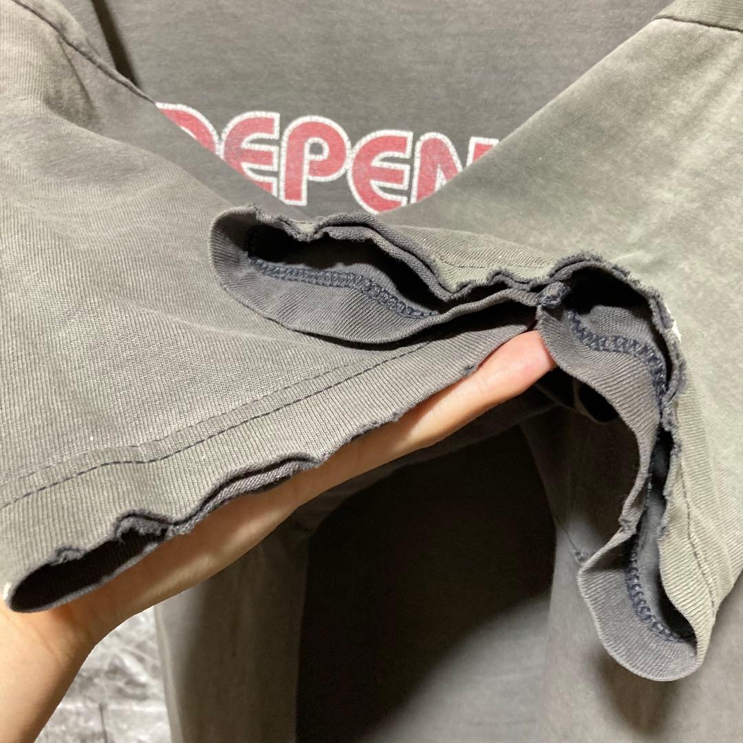 INDEPENDENT Tシャツ XL インディペンデント 超ボロ 超フェード
