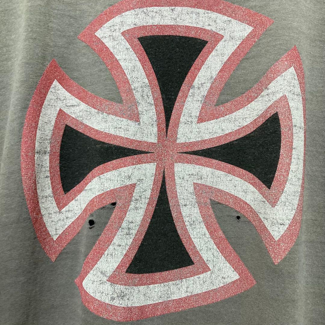 INDEPENDENT Tシャツ XL インディペンデント 超ボロ 超フェード