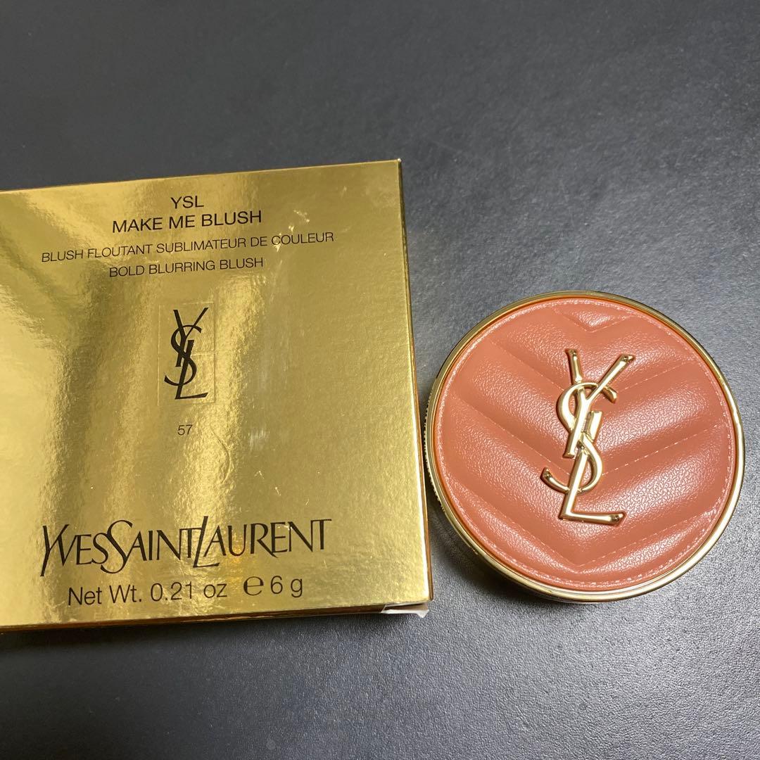 YSL メイクミーブラッシュパウダー 57 コーラルクラッシュ イヴサンローラン