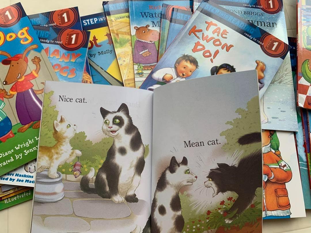 Step Into Reading Step 1-5　絵本138冊　全冊音源付