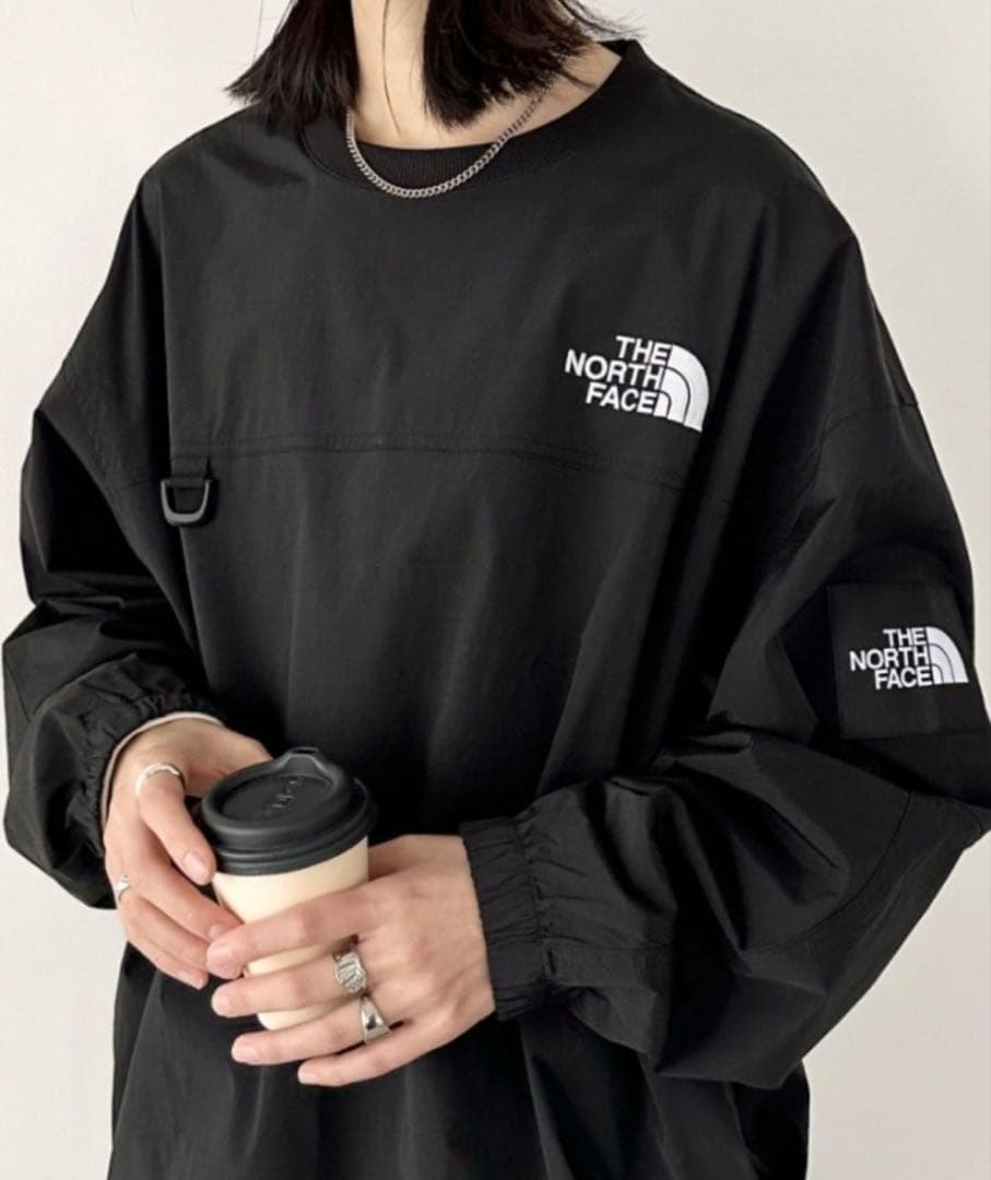 国内未発売 ノースフェイス ALBANY クルーネック 正規品 黒　2XL