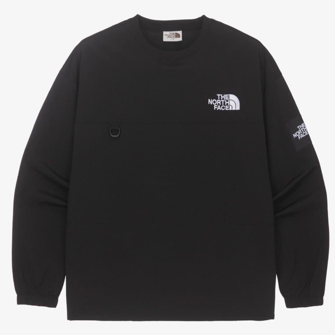 国内未発売 ノースフェイス ALBANY クルーネック 正規品 黒　2XL