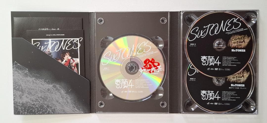 【正規品】素顔4 SixTONES盤 DVD（G420）