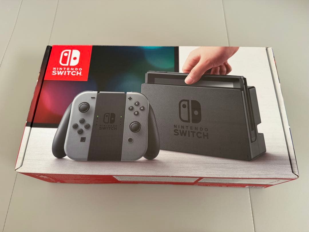 Nintendo Switch 本体 グレー ドック•コントローラー2つセット
