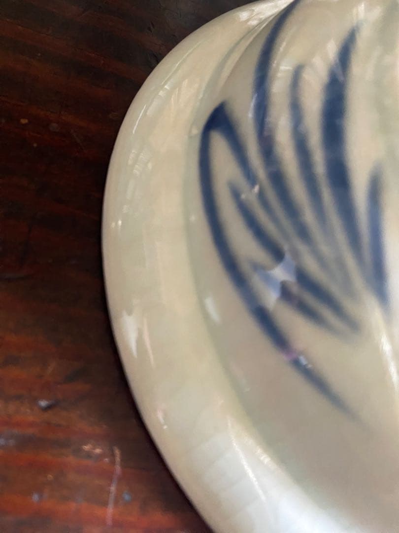古伊万里　帆掛け船図