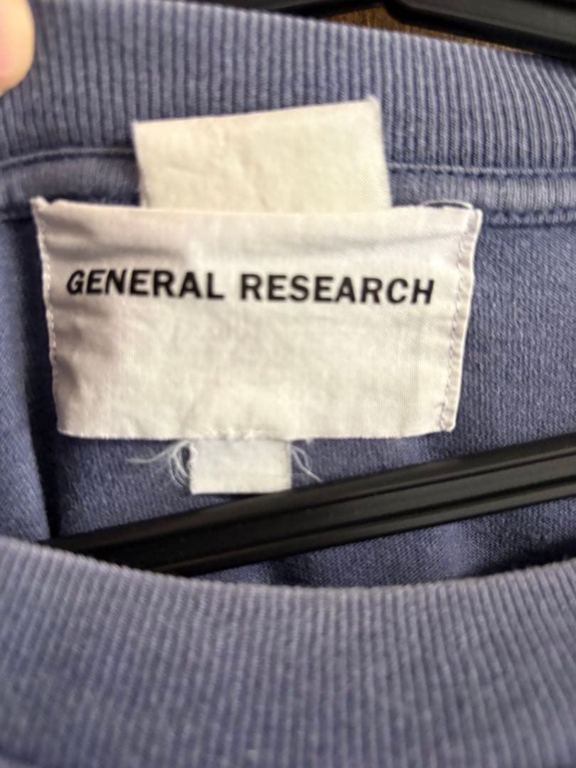 2001年VINTAGE　GENERAL RESEARCH　Tシャツ