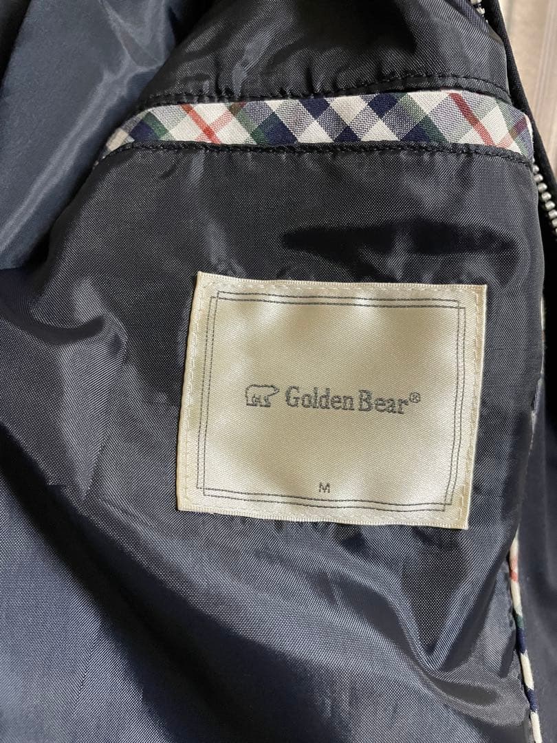 美品 Golden Bear ハリントンジャケット スイングトップ ドリズラー