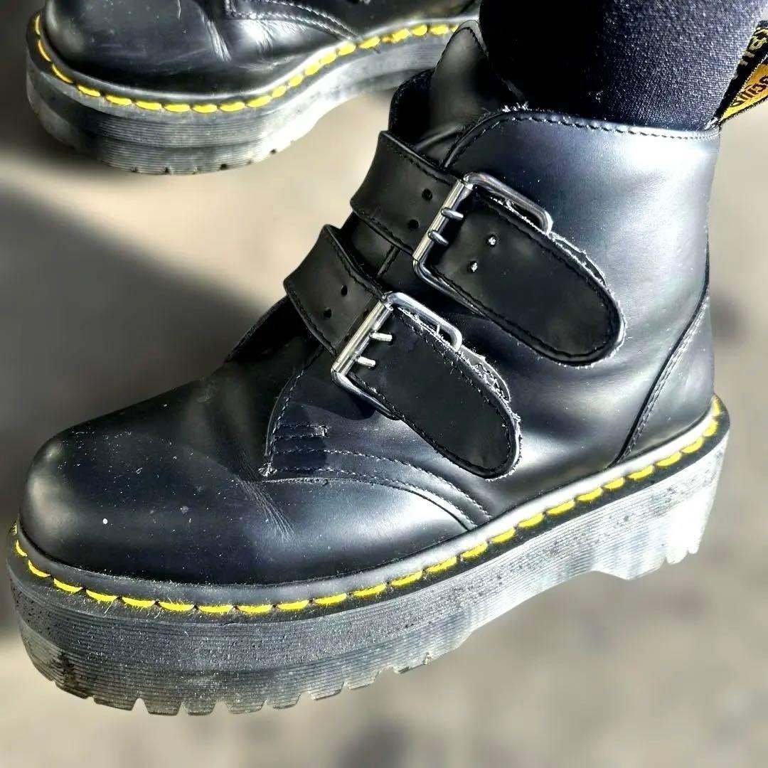 かさん専用Dr. Martens devon 厚底ブーツ　UK4 美品