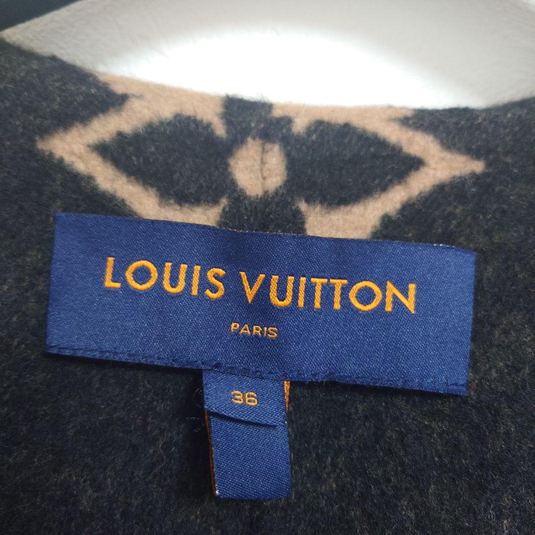 LOUIS VUITTON ベルト付き 春 ロングコート 36