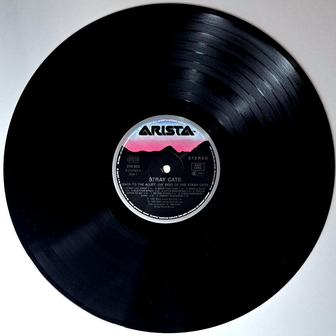Stray Cats　Back To The Alley　Best　LPレコード