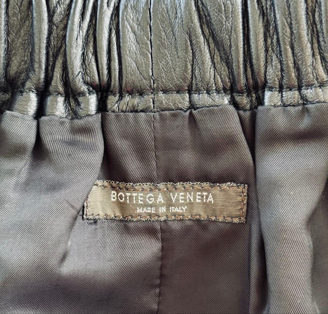 BOTTEGA VENETA レザースカート
