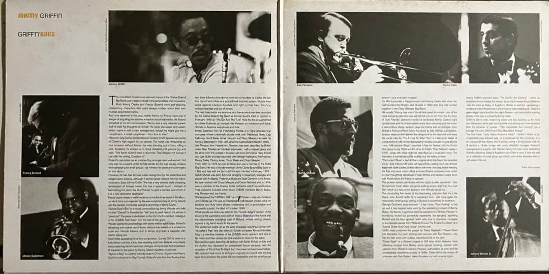 【限定盤2LP】Johnny Griffin - Griff'n'Bags