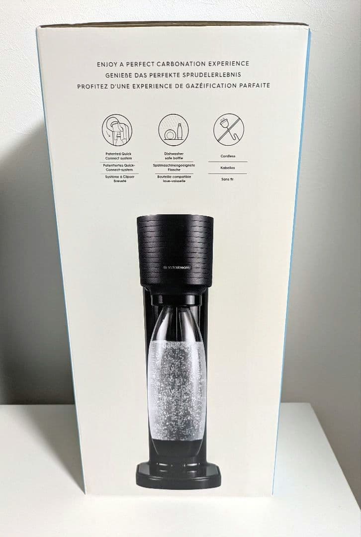 ソーダストリーム　ガイア　スターターキット　ブラック　sodastream