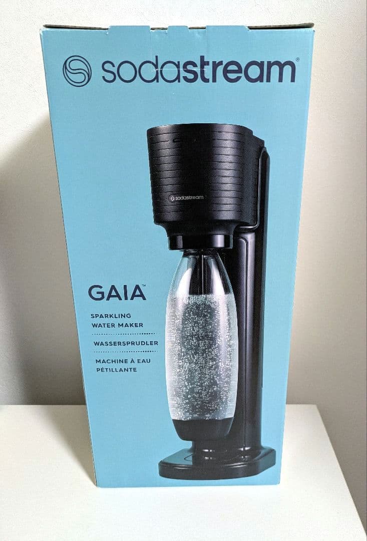 ソーダストリーム　ガイア　スターターキット　ブラック　sodastream