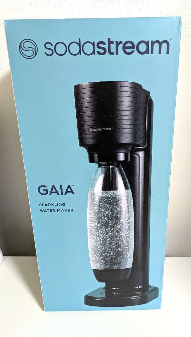 ソーダストリーム　ガイア　スターターキット　ブラック　sodastream