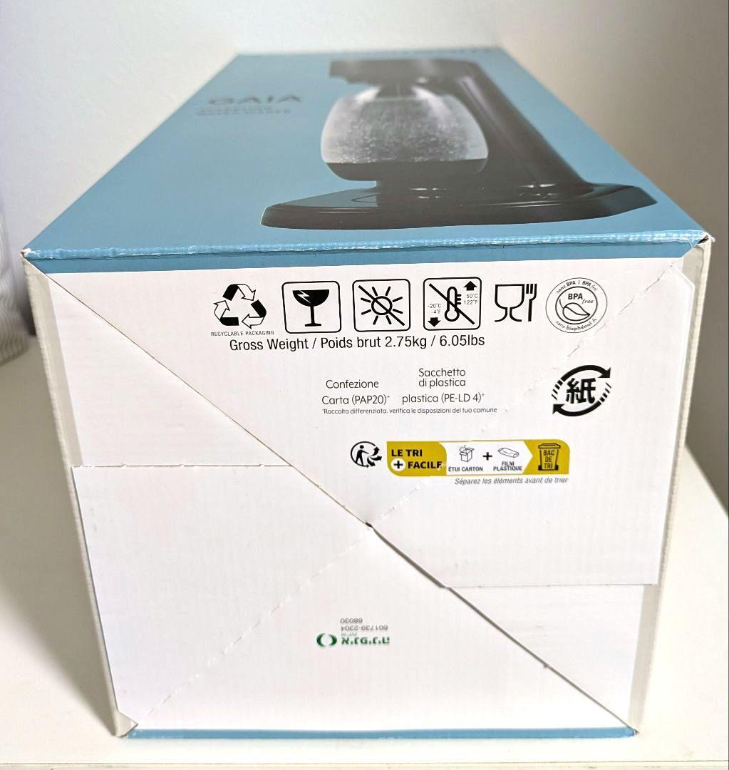 ソーダストリーム　ガイア　スターターキット　ブラック　sodastream